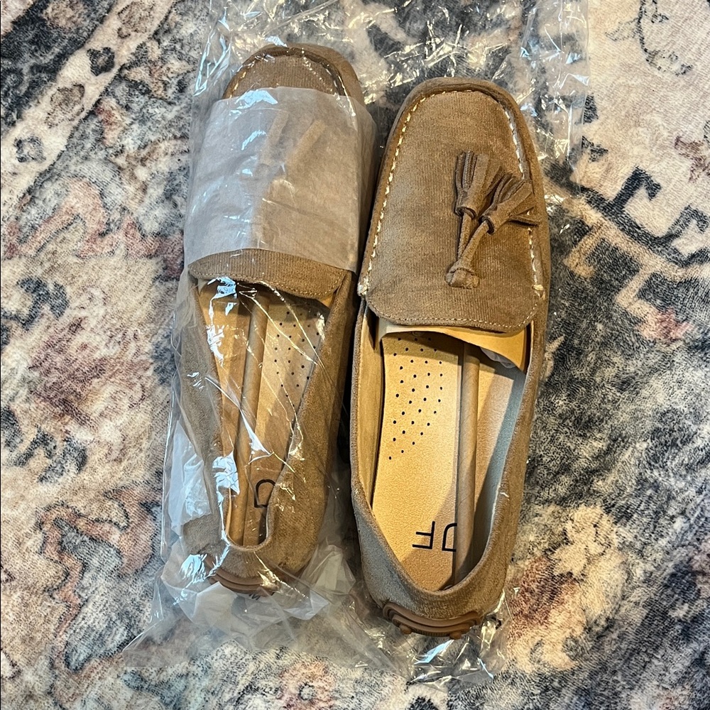 JustFab Tassel Loafers
